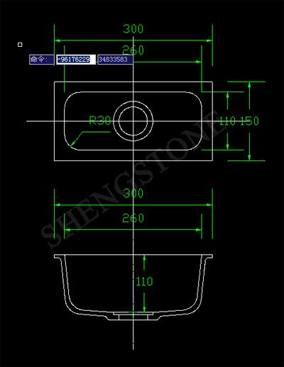 エポキシ樹脂コップの流しのサイズ